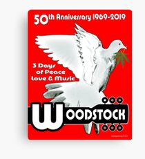 Woodstock: 3 Days of Peace, Love & Music Canvas Print