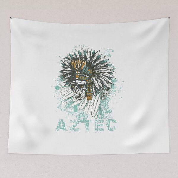 Item preview, Skull Aztec designed and sold by danielog199.
