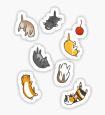 Kitten Rain Sticker