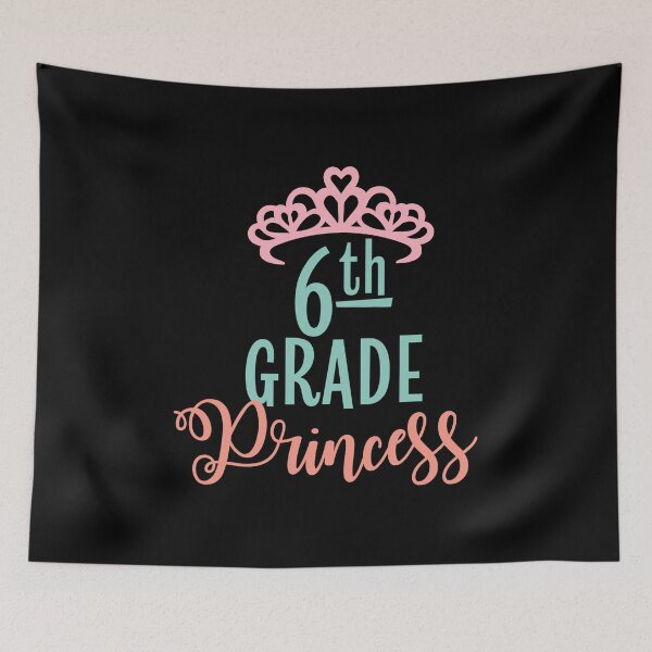 Item preview, 6th Grade Princess - Adorable For Daughter Pink Tiara Princess designed and sold by Cameronfulton.