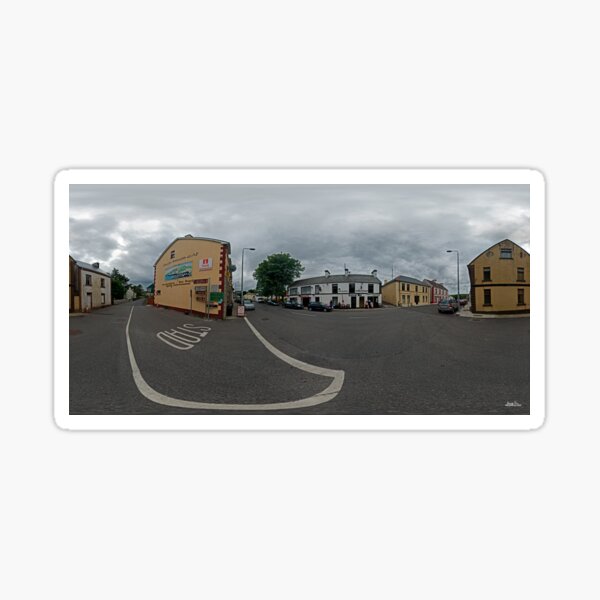 Carrick Crossroads, Donegal(Rectangular) Sticker