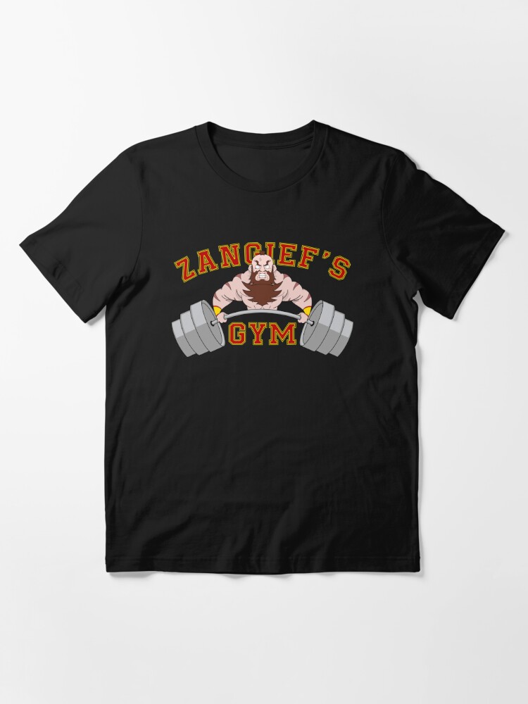 Zangief S Gym T Shirt By Deanomite85 Redbubble