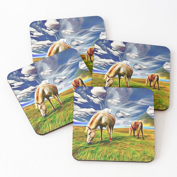 Item preview, Horses in the Pasture  designed and sold by Sunleil.