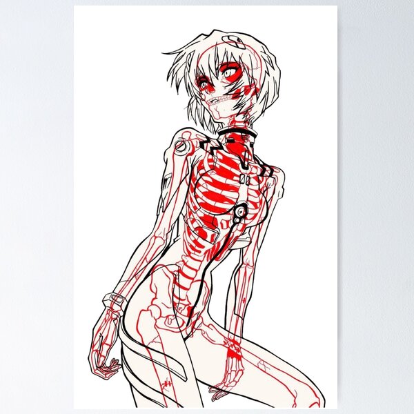 Artikel-Vorschau von Rei Ayanami Neon Genesis Evangelion, designt und verkauft von bawabuf.
