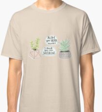 These Puns are Succulent ;) Classic T-Shirt