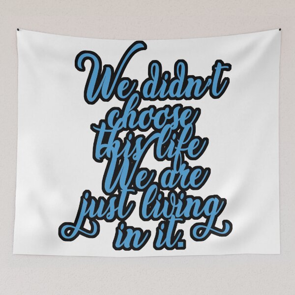 Item preview, We Didn't Choose This Life - Umbrella Academy Number Five designed and sold by ChazumsIOW.
