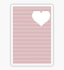 Red Strings Sticker