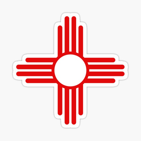 Item preview, New Mexico Sticker designed and sold by Shirtorado.