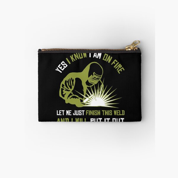 Item preview, Yes I Know I AM On Fire Welder designed and sold by MooonTees.