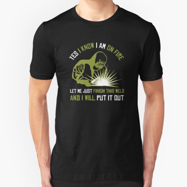 Southern Industrial Keep Calm My Daddy is a Welder T-Shirt