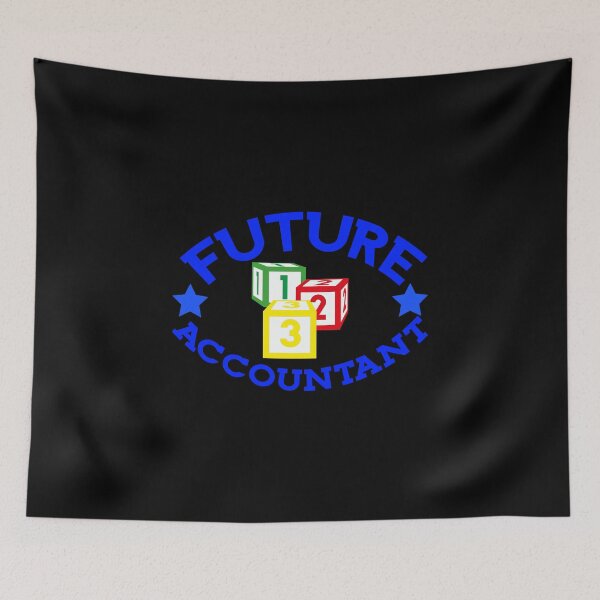 Item preview, Future Accountant Audit Pun Accounting Blocks designed and sold by KNUXX Shop.