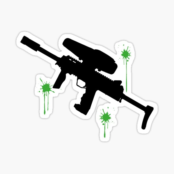 Vista previa del artículo con la obra «Woodsball Paintball», diseñado y vendido por TigerStriped.