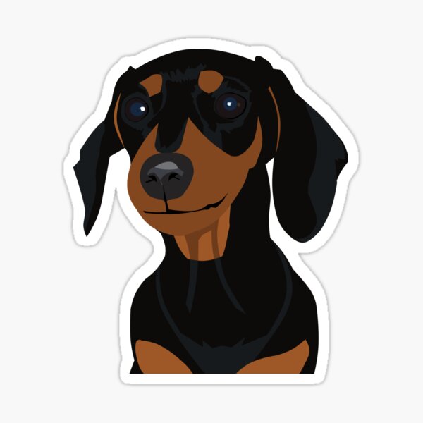 Item preview, Black and Tan Dachshund Puppy - Large Print designed and sold by Ian Lea.