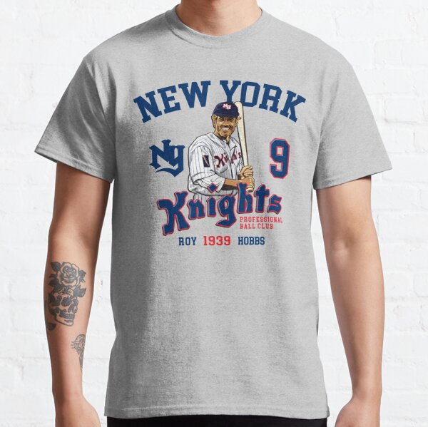 Roy Hobbs New York Knights Adult Costume Jersey Shirt Baseball Cap Hat  Natural 