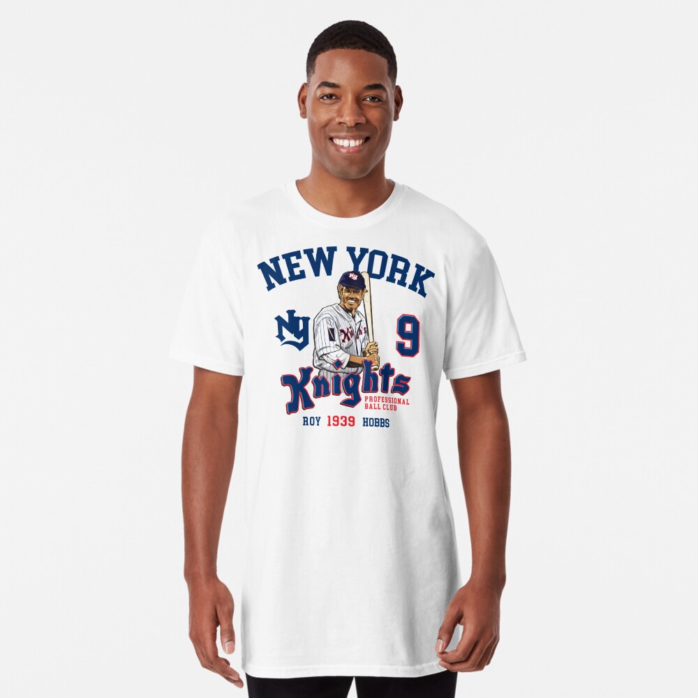 Men's Roy Hobbs New York Knights The Natural Movie Baseball Jerseys White