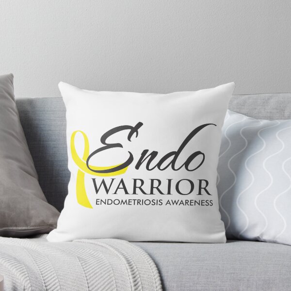 Item preview, Endo Warrior - Endometriosis Awareness designed and sold by blackwatercre8.