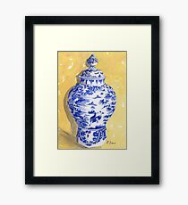Antique Ginger Jar Framed Print