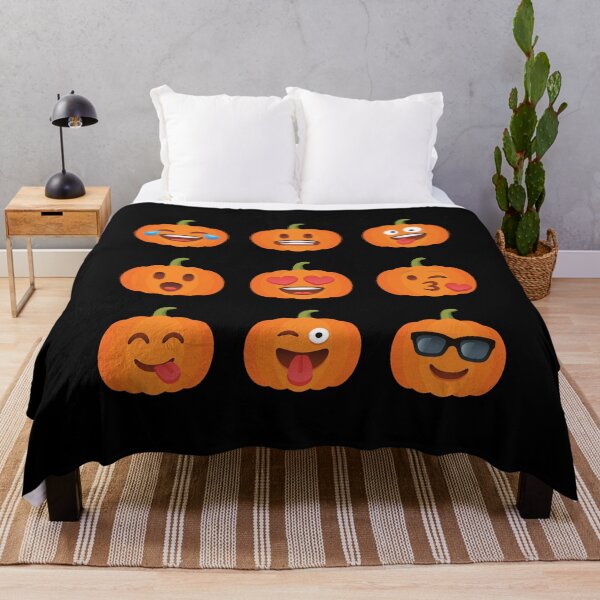 Item preview, Pumpkin Emoji Faces Halloween design designed and sold by EstelleStar.