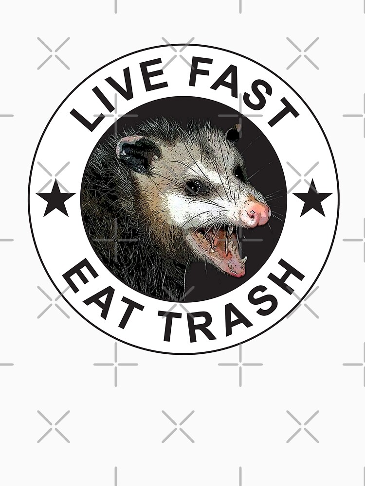 live fast roll trash shirt