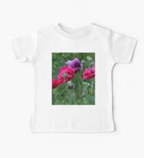 Colourful Poppies Baby Tee