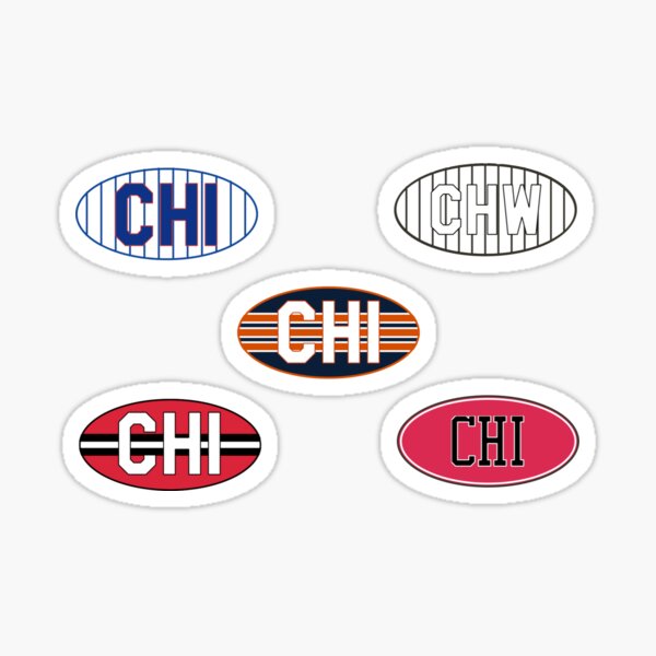 Chicago Sports Pack Sticker