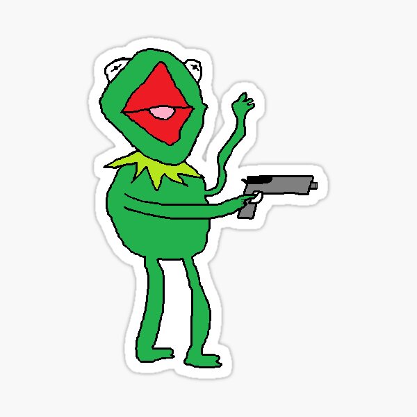 Kermit The Frog Sticker