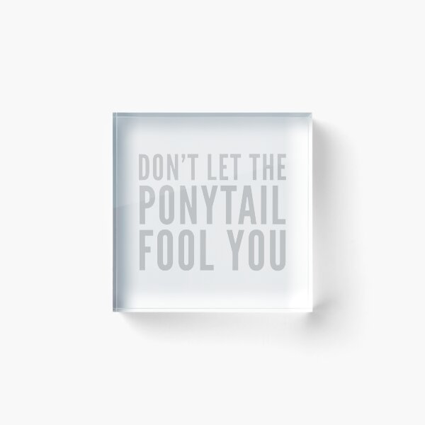 Item preview, Karate Girls Don't Let The Ponytail Fool You  designed and sold by mosbusygaming.