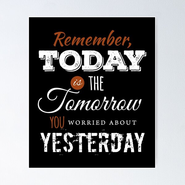 Item preview, Don't Worry For Tomorrow designed and sold by kenix73.
