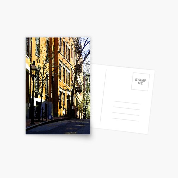 Beacon hill street Postcard