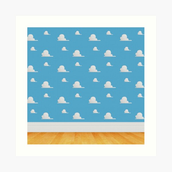 "Andy's room Wallpaper" Art Print by Disney1955Fan Redbubble