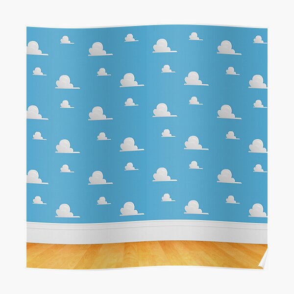 "Andy's room Wallpaper" Poster for Sale by Disney1955Fan Redbubble