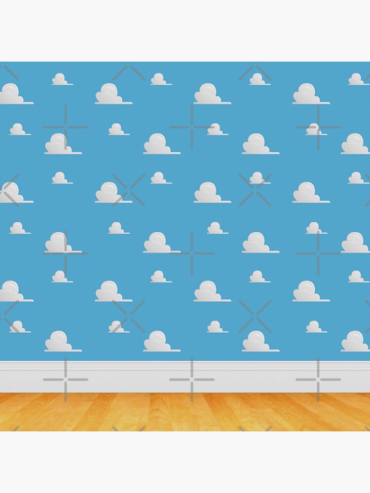 "Andy's room Wallpaper" Sticker for Sale by Disney1955Fan Redbubble