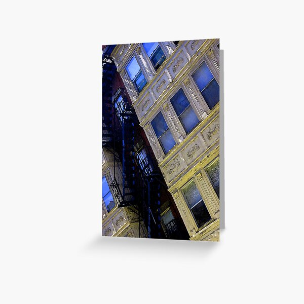 Flat building am Greeting Card