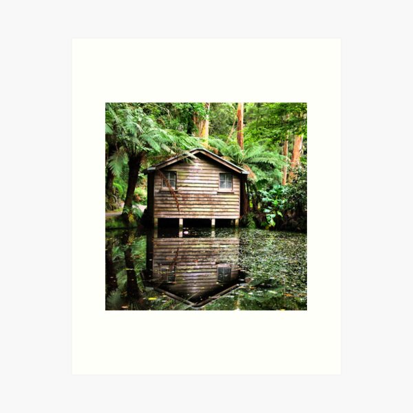 Item preview, The Dandenong Boathouse designed and sold by natasham.