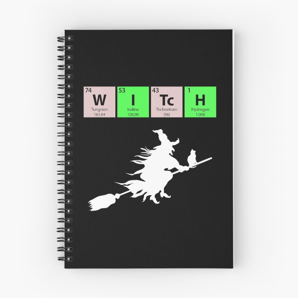 Item preview, Periodic Table Witch with Witch Graphic designed and sold by Gold Wings Tees.