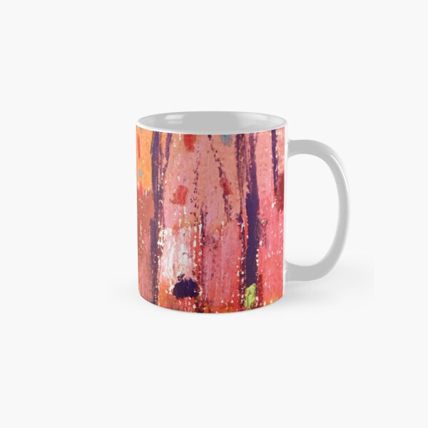 Woodland, hot colours landscape Classic Mug