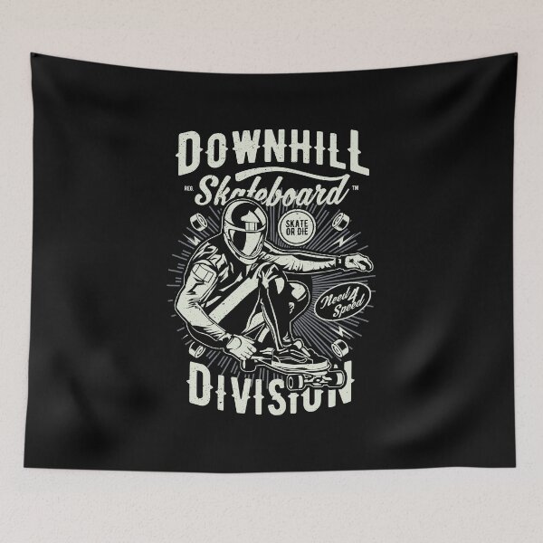 Item preview, Downhill Skateboard Division designed and sold by ArtemNovus.