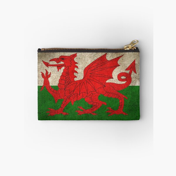 Item preview, Old and Worn Distressed Vintage Flag of Wales designed and sold by JeffBartels.
