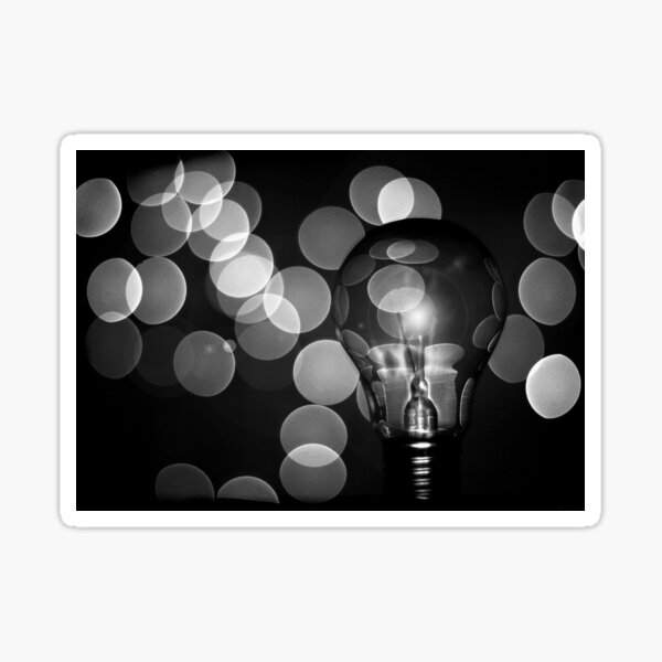 The light that burns twice as bright burns for half as long Sticker
