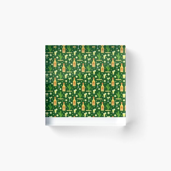 Item preview, CACTUS TEQUILA PATTERN / CINCO DE MAYO MEXICAN FESTIVAL / CARNIVAL designed and sold by ReignGFX.