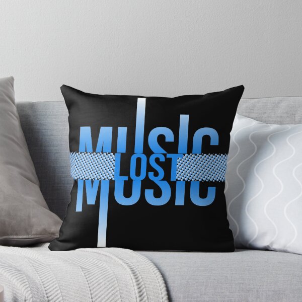 Item preview, Ice Blue Lost in Music design designed and sold by ironcliffdesign.