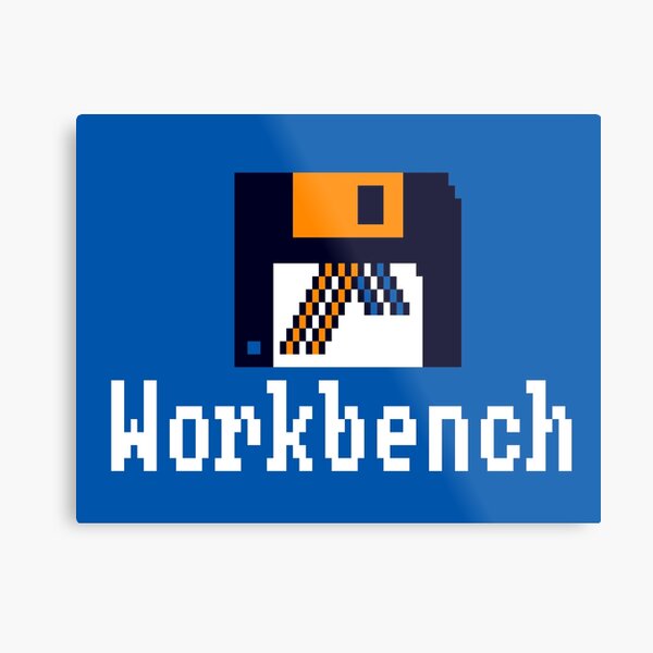 Amiga Workbench 1.3 Metal Print