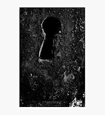 Through The Keyhole Photographic Print