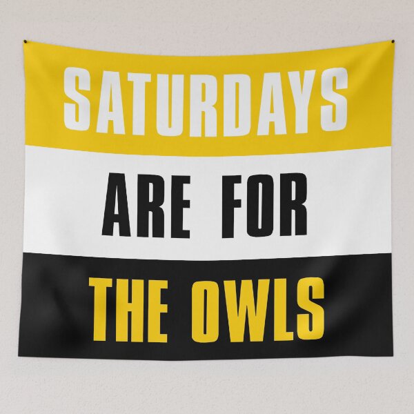 Item preview, Saturdays are for The Owls, Kennesaw State University designed and sold by elhefe.