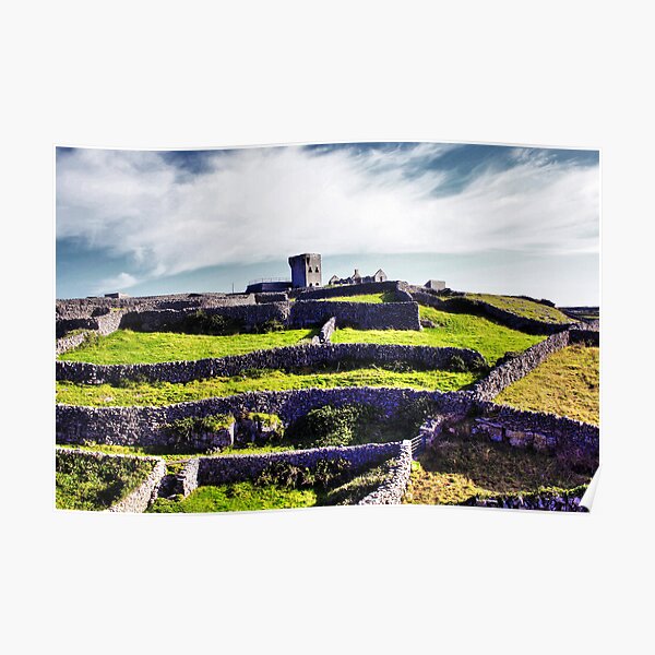 The fort on top of the hill Poster