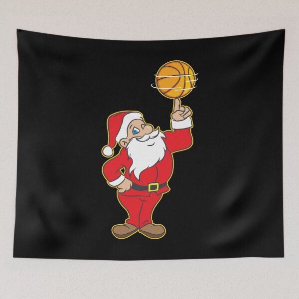 Item preview, Christmas Xmas Santa Basketball Holiday Gift Idea designed and sold by haselshirt.