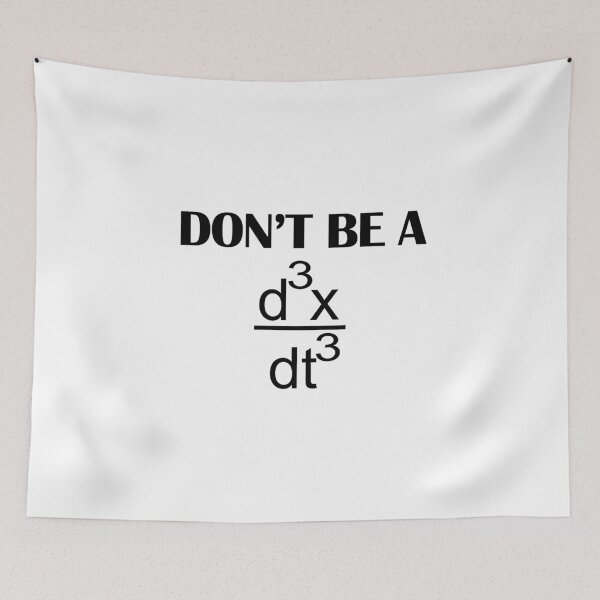 Item preview, Don't be a jerk funny math design designed and sold by kimberlyjensen.