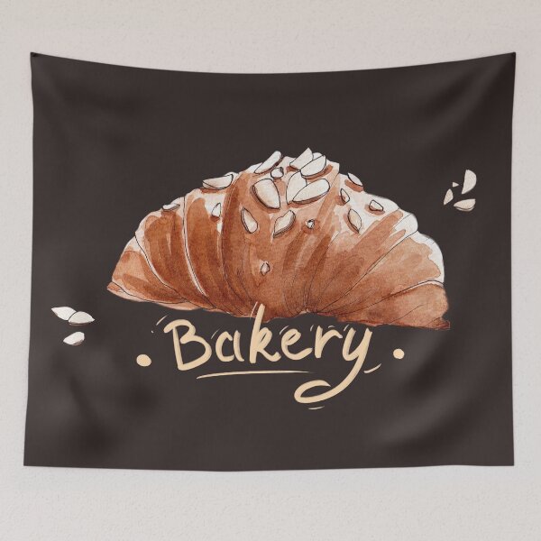 Item preview, Bakery : croissant almonds designed and sold by RoxaneAndBuns.