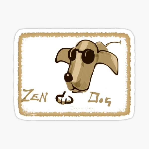 Item preview, Zen Dog designed and sold by Tom Godfrey.