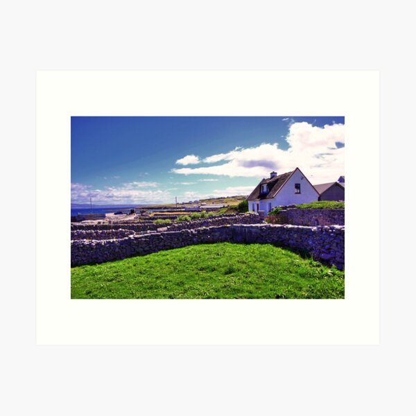 A day in Inis Oirr! Art Print